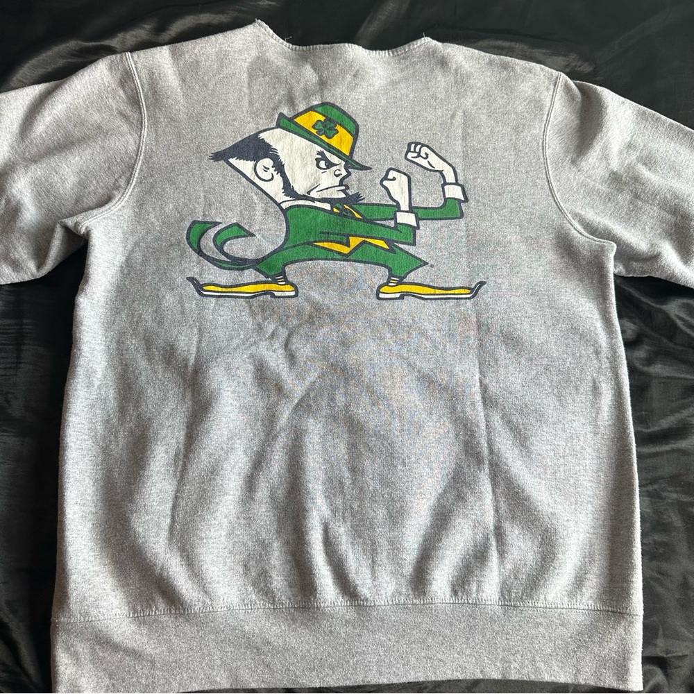 vintage notre dame sweatshirt